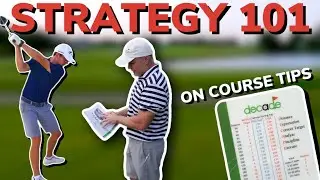 How Pros Play Golf. Nine Holes with Scott Fawcett(DECADE). Course Management Tips | Bryan Bros Golf