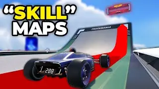 I played a Tournament on "Skill" Maps in Trackmania!