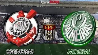 PES 2018 - Corinthians x Palmeiras | Paulistão 2018 | Gameplay. PS4