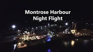 Montrose Harbour Night Flight - DJI Phantom 3 Advanced