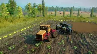Snowrunner | Phase 8 Sample Field part 2 Crossroads map | Kirovets K700