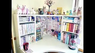 PLANNING DESK TOUR | IKEA Micke Corner Desk
