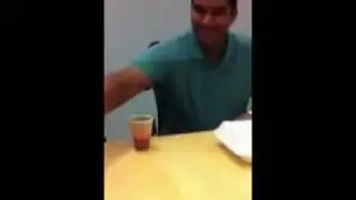 Gary shoots hot sauce