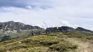 Panorama de pe varful Bucșa