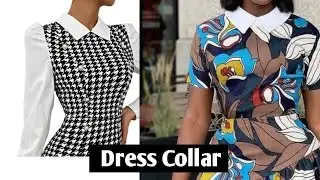 How to Sew A beautiful Dress Collar