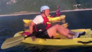 Kayaking near Hualien