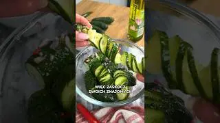 Ziołowe ogóreczki na grilla #recipe #przepis #cucumber #grill #furajedzenia #food