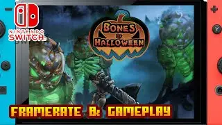 Bones of Halloween - (Nintendo Switch) - Framerate & Gameplay
