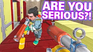 My Friends Think I'm NOT TAKING THIS SERIOUSLY (Scrap Mechanic Hide & Seek Multiplayer Monday)