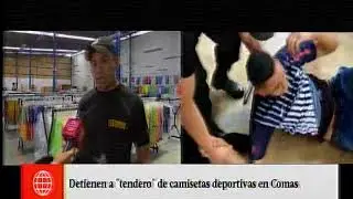Puente Piedra: atrapan a tendero cuando robaba camisetas de una tienda