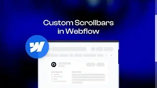 Custom Scrollbars in Webflow