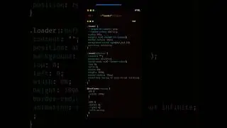 CSS Loader #1 | HTML | CSS 