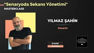 ACUNMEDYA AKADEMİ  MASTERCLASS  KONUĞU SENARİST YILMAZ ŞAHİN
