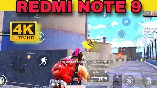 Redmi note 9 PUBG Mobile Gaming|Redmi note 9 pubg test|Redmi note 9 pubg gameplay with kriniaL Gamer