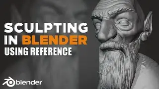 How to sculpt ferryman character | Blender | [speed art] #7