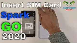Tecno Spark Go 2020 Insert The SIM Card