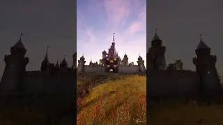 Blueprint of Disney castle! 
