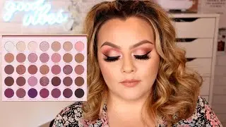 New Morphe 35 XO Natural Flirt Artistry Palette | Swatches & Tutorial |