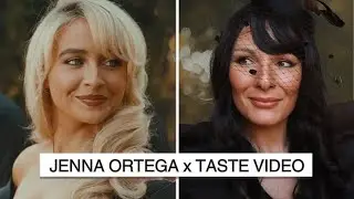 JENNA ORTEGA x DEATH BECOMES HER INSPIRED GLAMOUR FOR 