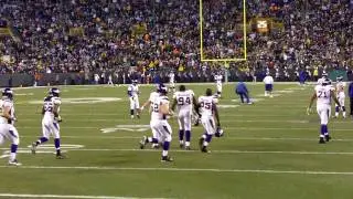 Brett Favre and the Vikings back at Lambeau Field on Nov 1