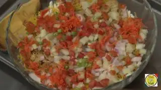 Bhel Puri Chaat - By Vahchef @ Vahrehvah.com
