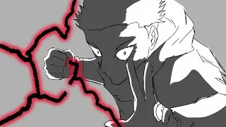 Itadori Black Flash | Jujutsu Kaisen Manga Chapter 256 - Fan Animation