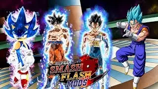 Ultra Instinct Battle Royal!! Super Smash Flash 2 Mods