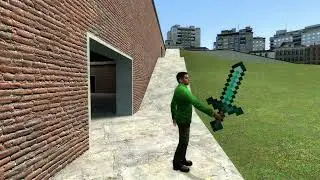 Low Effort Garry's Mod Video: Minecraft Sword