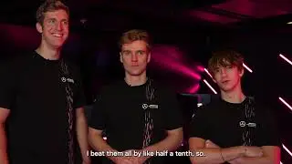 Mercedes esports team proves who the FASTEST really is after all | Apex Pro Keyboard speed test