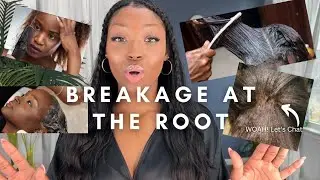 6 REASONS YOUR HAIR IS BREAKING AT THE ROOT - and how to prevent it | April Sunny