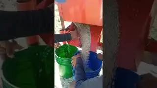 Desgranadora de maíz y trigo acóplada al 3punto del tractor, capacidad 15 quintales x hora