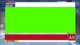 Breaking News And Lower Third Animation Green Screen | After Effects CC 2018