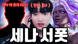 랭킹 1등 롤드컵 우승자가 사용하는 꿀 챔피언 알려드릴게요 【서폿 강의】【세나】