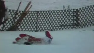 Johan Saetre - Garmisch-Partenkirchen 1982 98m CRASH