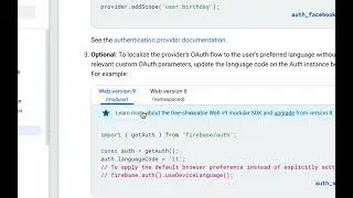 63. Firebase Authentication: Firebase Social Login - Login with Facebook