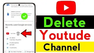 How To Delete Youtube Channel Permanent | Youtube Channel Delete kaise kare |