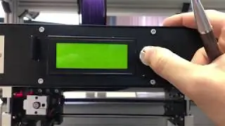 Запуск 3Д принтера 3DQ One
