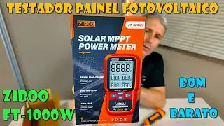 ZIBOO PHOTOVOLTAIC PANEL TESTER