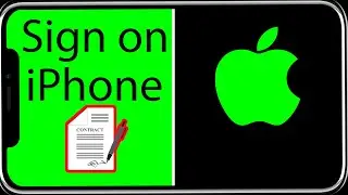 How to SIGN Documents on iPhone - PDF & More