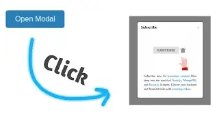 📤Pop up dialogue box using Html css Javascript