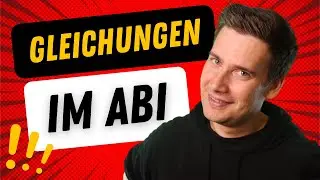MATHE ABI: Mit dieser Strategie wirst Du alle Gleichungen lösen | HOW TO MATHE ABI 2024