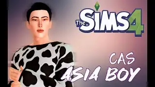 The Sims 4: CAS Asia Boy/Создание персонажа в игре Симс 4