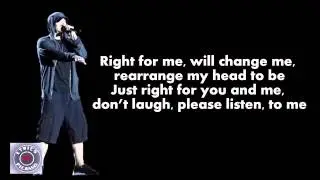 Eminem - Right For Me (Lyrics)