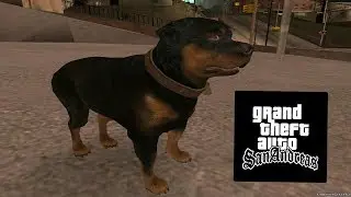GTA 5 dog mod in GTA San Andreas