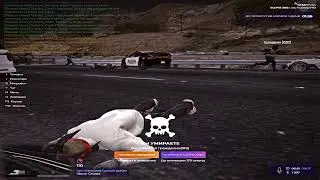 Хотел выйти в гос, но пдшник так не думает #gta5rp