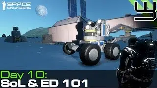 Space Engineers - Group Survival #7 - ED 101 & Signs of Life