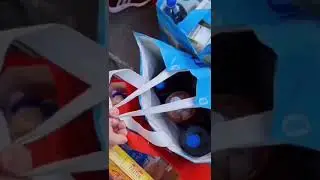 Тот самый момент, когда иди два раза за пакетами не хочется 😂😂😂😂