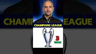 Pep Guardiola's Career All Trophies 🏆