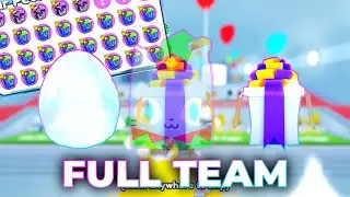 OMGGG! Opening Fuıll Team of Hype Gift Exclusive for Huge Pet! Roblox Pet Simulator X!