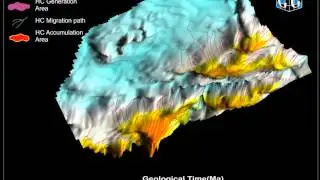 Dynamic 3D model of hydrocarbons migration and accumulation 07e